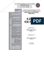 Proposed 9.25 TR Ice Plant Design