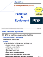 Quality Risk Management - Facilities and Equipment