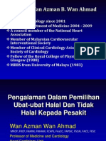 Pengunaan Ubat-Islam - Kes Scenario (Prof Wan Azman PPUM)