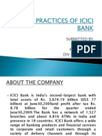 Study About HR Practices of Icici Bank
