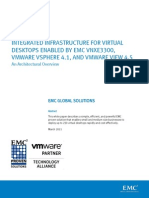 Integrated Infrastructure For Virtual Desktops Enabled by Emc Vnxe3300, Vmware Vsphere 4.1, and Vmware View 4.5