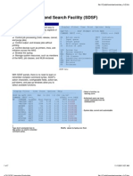 Sdsf Overview