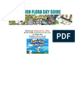 Pokemon Flora Sky Guide (English)