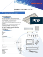 Baiyiled PLB Led Indirect Panel Light
