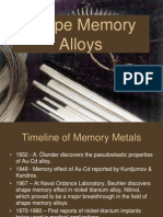 Shape Memory Alloys