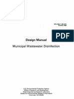 Municipal Wastewater Disinfection