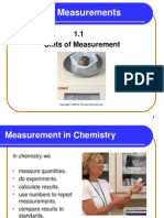 Chapter 1 Measurements: 1.1 Units of Measurement