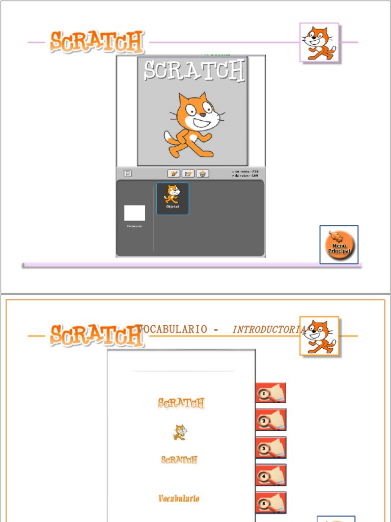 Ficha 2 | PDF | Scratch (lenguaje de programación) | Point and Click