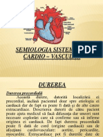 Chirurgie Cardiovasculara Curs V Semiologie