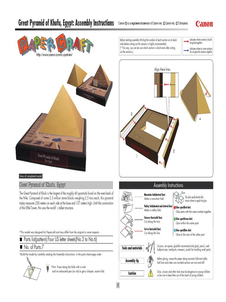 Great Pyramid of Khufu, Egypt | PDF | Pyramid