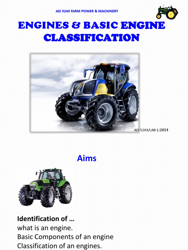 Engine Classification Overview | PDF | Technology & Engineering
