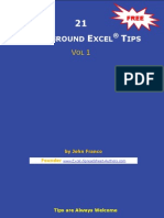 Download 21 Underground Excel Tips Vol 1 by johnfrancofarias9395 SN23080052 doc pdf