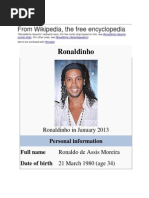 Ronaldinho: From Wikipedia, The Free Encyclopedia