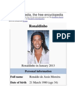 Ronaldinho: From Wikipedia, The Free Encyclopedia