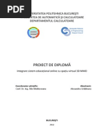Model Lucrare Licenta | PDF