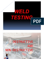 Weld Testing Methods Guide