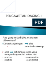 Pengawetan Daging II