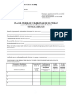 Plan Individual de Studii