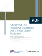 A Study of The Impact of Meaningful Use Clinical Quality Measures