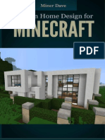 Modern Home Design For Minecraft - Miner Dave