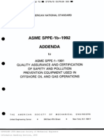 ASME - SPPE.1B - Quality Assurance of Pollution