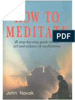 How to Meditate