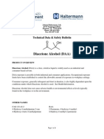 DAA Data and Safety Sheet