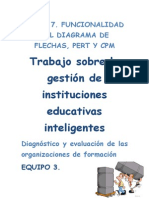 Funcionalidad Del Diagrama de Flechas, Pert, Cpm