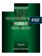 Educacion Sanitaria