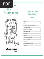 Guide To Utility Ratemaking