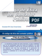 Codigo de Etica Del Cpcc