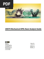 Ansys Basic Analysis Guide