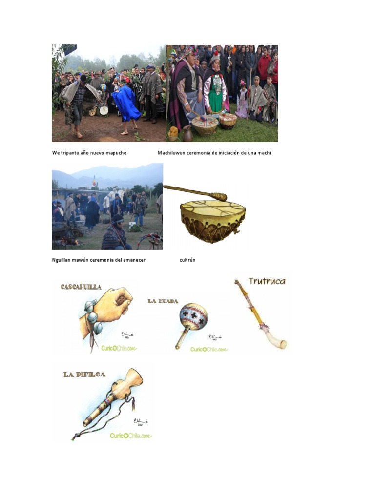 We Tripantu Año Nuevo Mapuche Machiluwun Ceremonia de Iniciación de Una ...