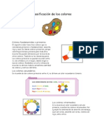 Clasificación de Los Colores