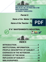 Parcial 2: Name of The Matter: English Name of The Teacher: Francisco