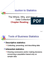 Introduction To Statistics: The Where, Why, and How of Data Collection