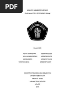 Download Analisis Manajemen Resiko AdityaIklilTanwirulAndreas by andreasaryo SN230866757 doc pdf