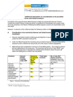 Allied Farmers Announcement on Additional Info About Bonus Shares