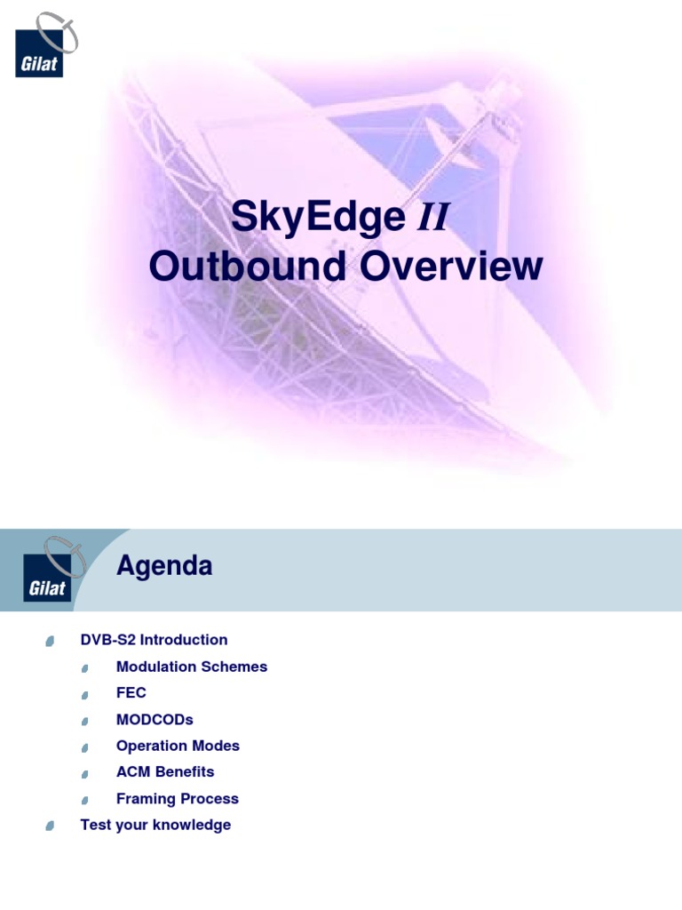 04 SkyEdge II Outbound Overview v6.1 | Download Free PDF | Forward ...