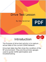 Drive Test Lesson: by Oka Handiman