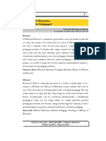 O Emílio de Rousseau Uma Obra de Pedagogia