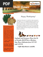 Drill Down: Happy Thanksgiving!