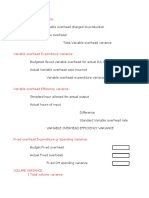 Variance Analysis Example - Collin