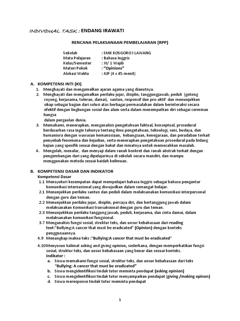 ☀ Contoh jurnal bahasa inggris tentang bullying