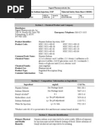 MSDS Heparin Sodium