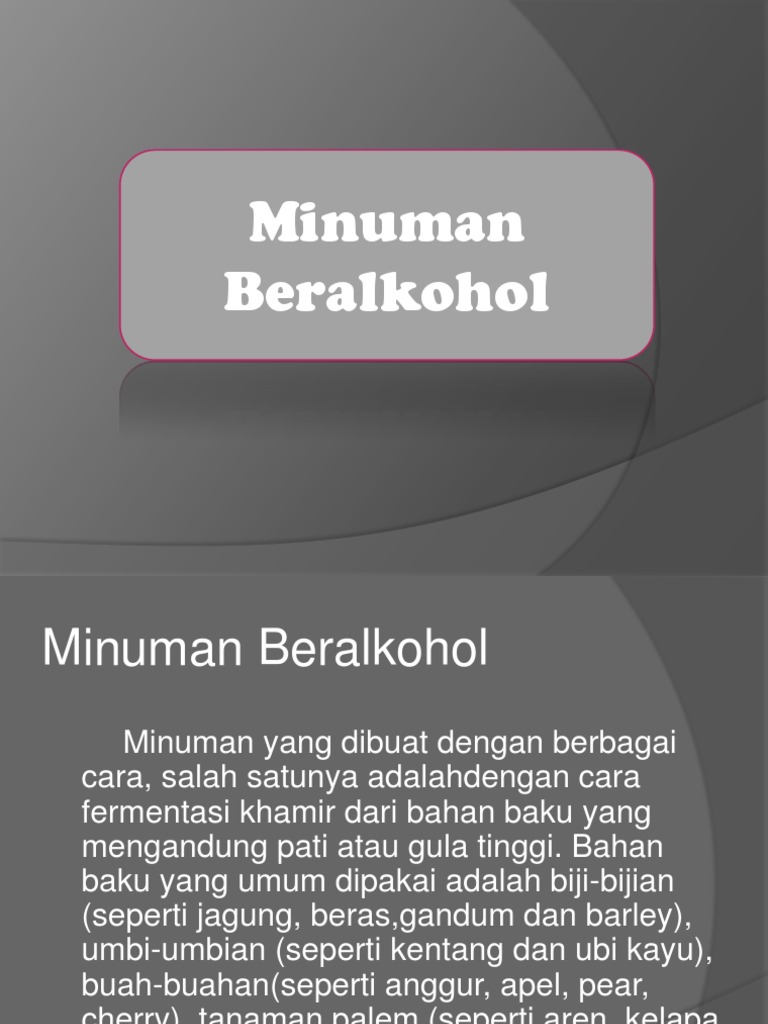 Berkunjung ke Pabrik: Proses Pembentukan Minuman Beralkohol di Indonesia