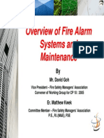 FSMAS Overview of Fire Alarm Systems & Maintenance