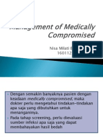 Management of Medically Compromised