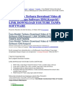 Cara Mudah Terbaru Download Video Di Youtube Tanpa Software IDM, Keepvid - LINK DOWNLOAD YOUTUBE TANPA SOFTWARE
