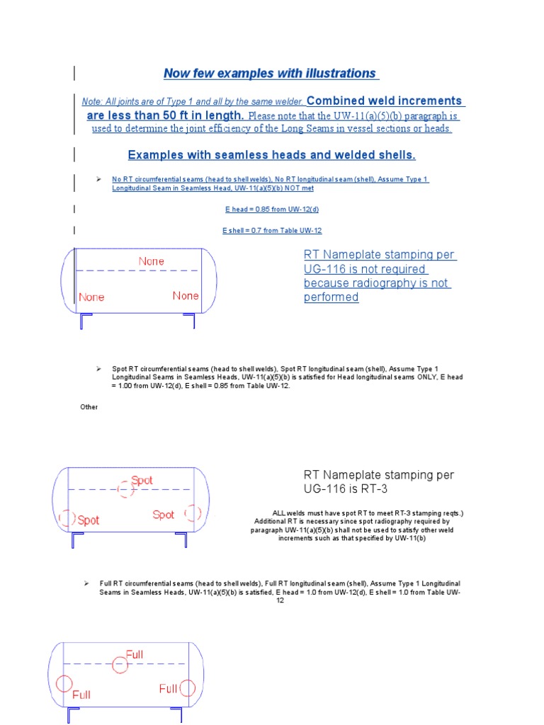 Asme Nameplate Few Examples With Illustrations | PDF | Welding ...